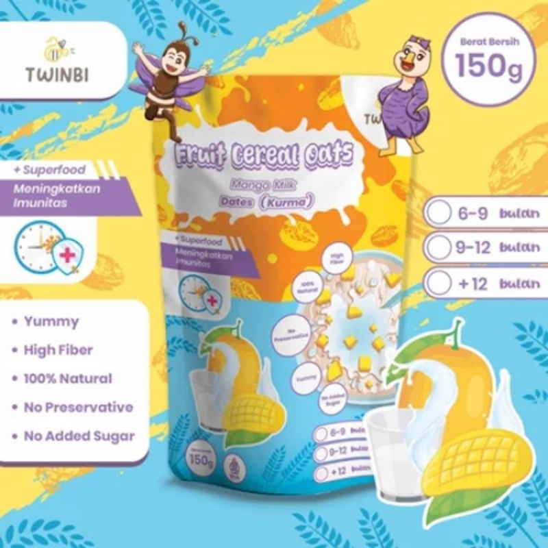 Twinbi Fruit Cereal Oats 4