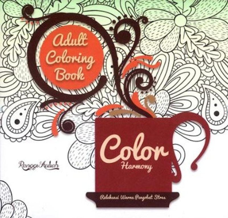 Adult Coloring Book: Color Harmony 1