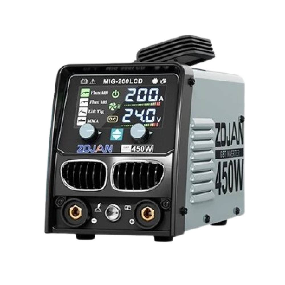 ZOJAN Mesin Las Cerdas 3in1 Inverter MIG-200LCD