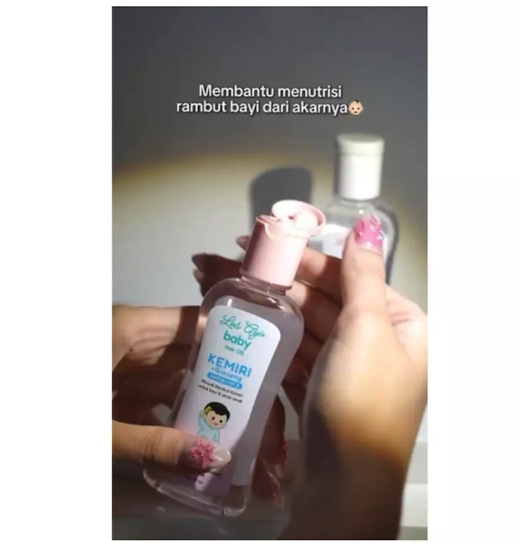 Lus Ayu Baby Hair Oil Kemiri + Ginseng 3