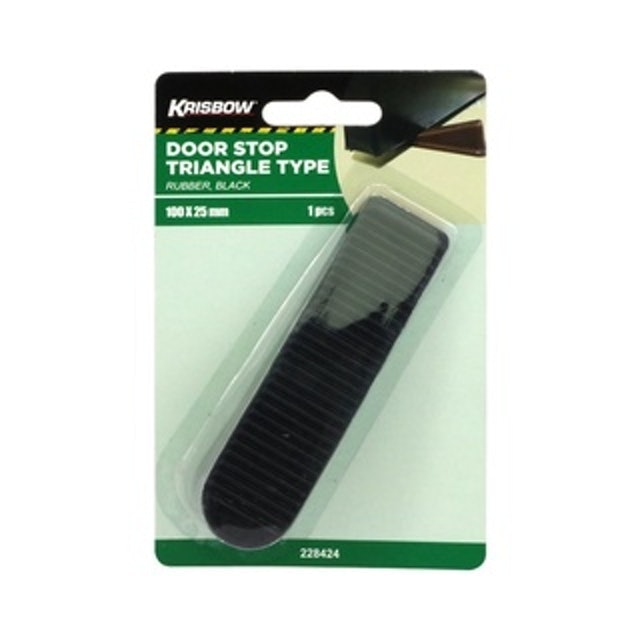 Door Stop Triangle Black