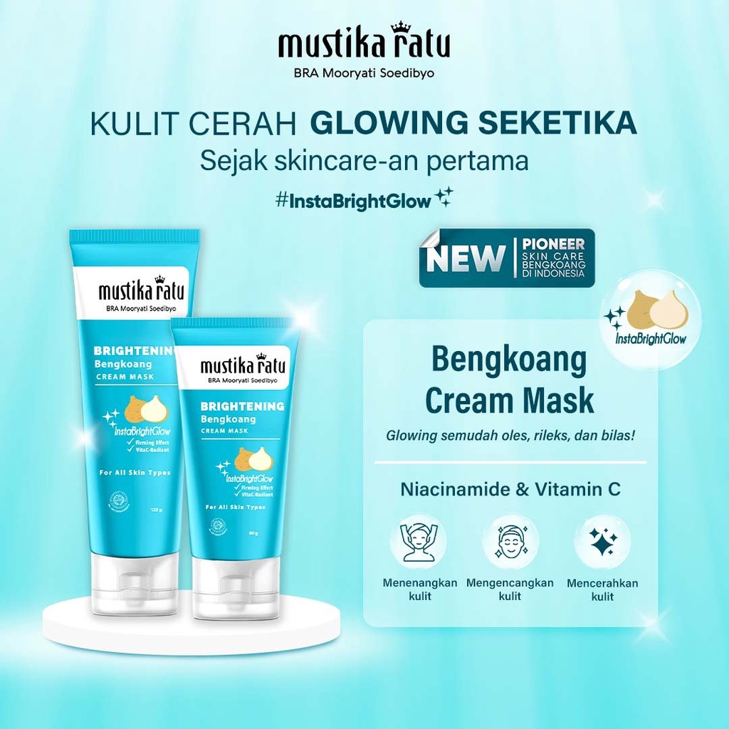 Mustika Ratu Brightening Bengkoang Cream Mask