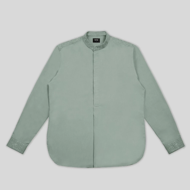  CUTOFF Ashraf Collarless Shirt 