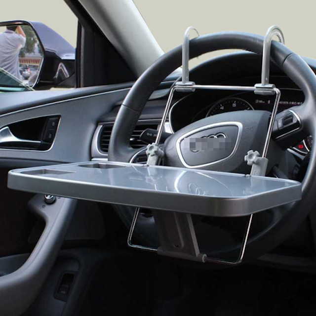 Meja Organizer Mobil Model Gantung