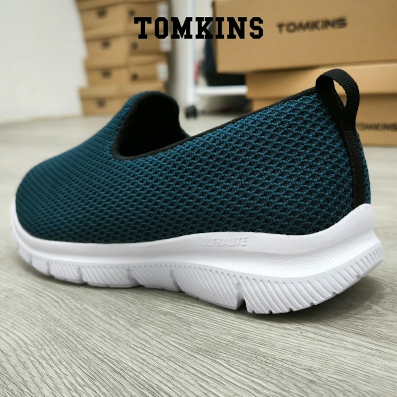TOMKINS Asphalt Biru Hitam 2