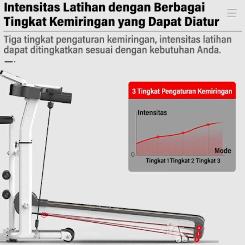 e-Buy Treadmill Multifungsi 16 in 1 SP7 5