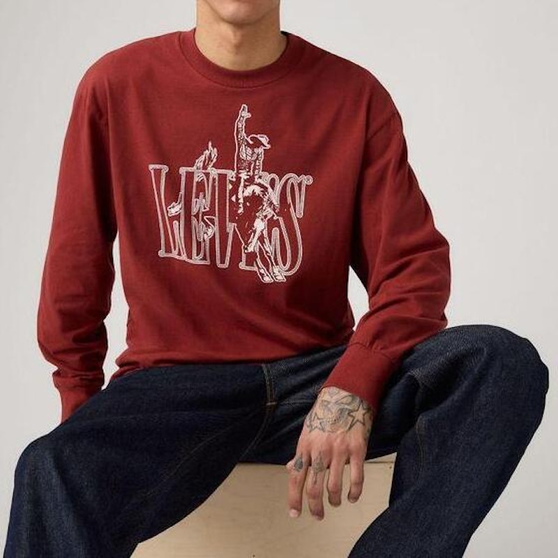 Levi's® Men's Long-Sleeve Graphic Authentic T-Shirt 2