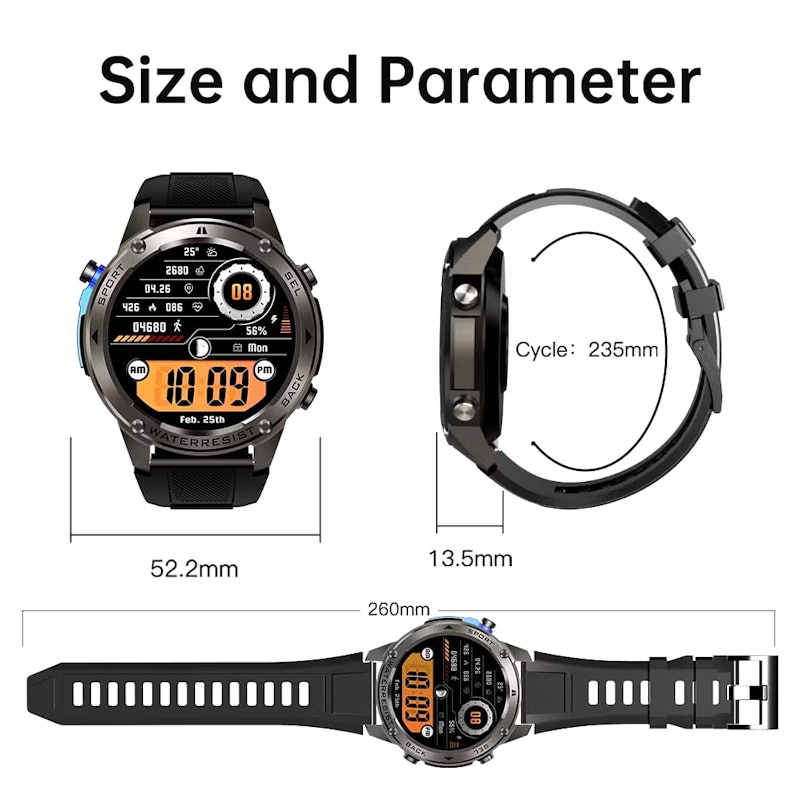 SKMEI Outdoor Sports Smartwatch 5