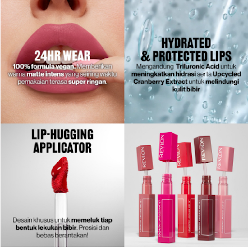 Revlon ColorStay Limitless Matte™ Liquid Lipstick - Poster Child 4