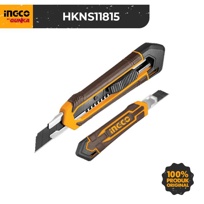 Ingco Teknika Indonesia Ingco Snap-Off Blade Knife HKNS11815