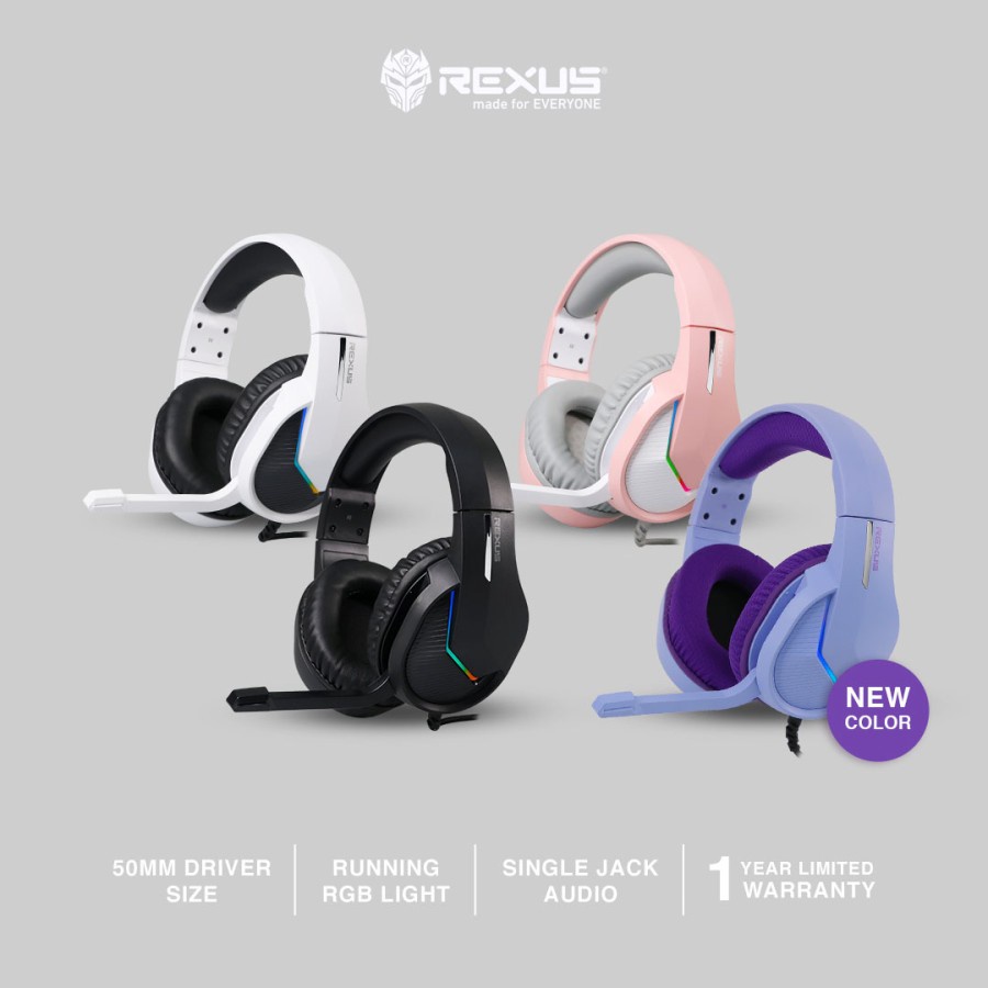 Rexus Indonesia Rexus Headset Gaming Vonix F80