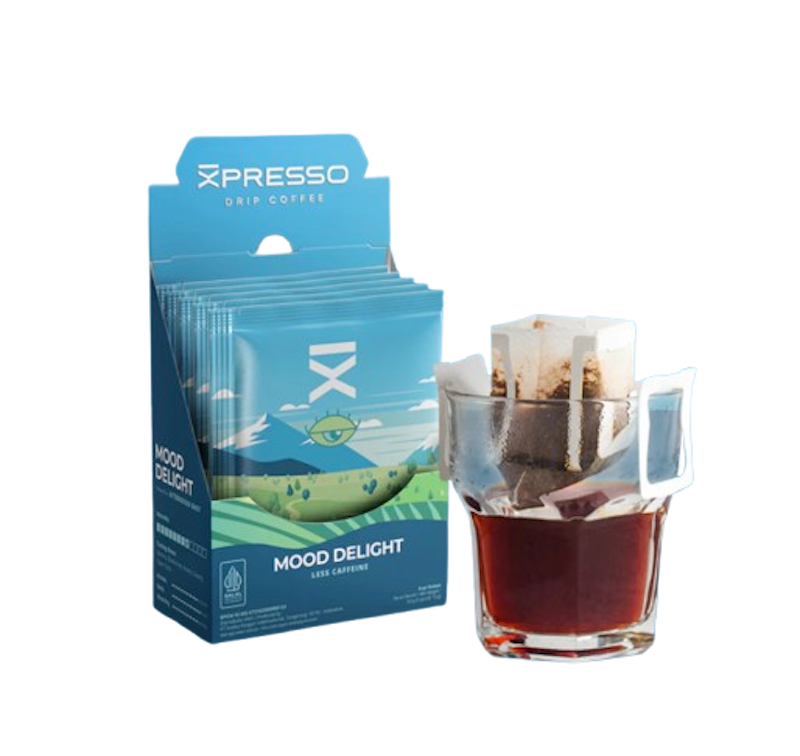 XPRESSO Drip Bag Coffee Mood Delight Decaf Series 1