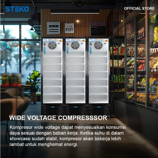 Steko Sukses Makmur Steko Showcase Teknologi No Frost  LG 300 