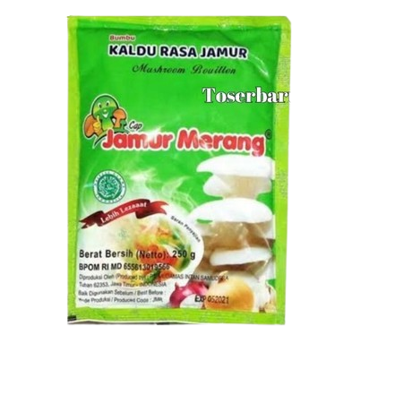 Kaldu Rasa Jamur Cap Jamur Merang