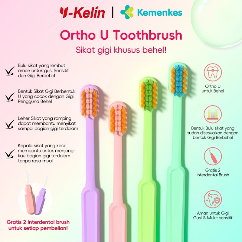 Y-Kelin Ortho U Toothbrush 2