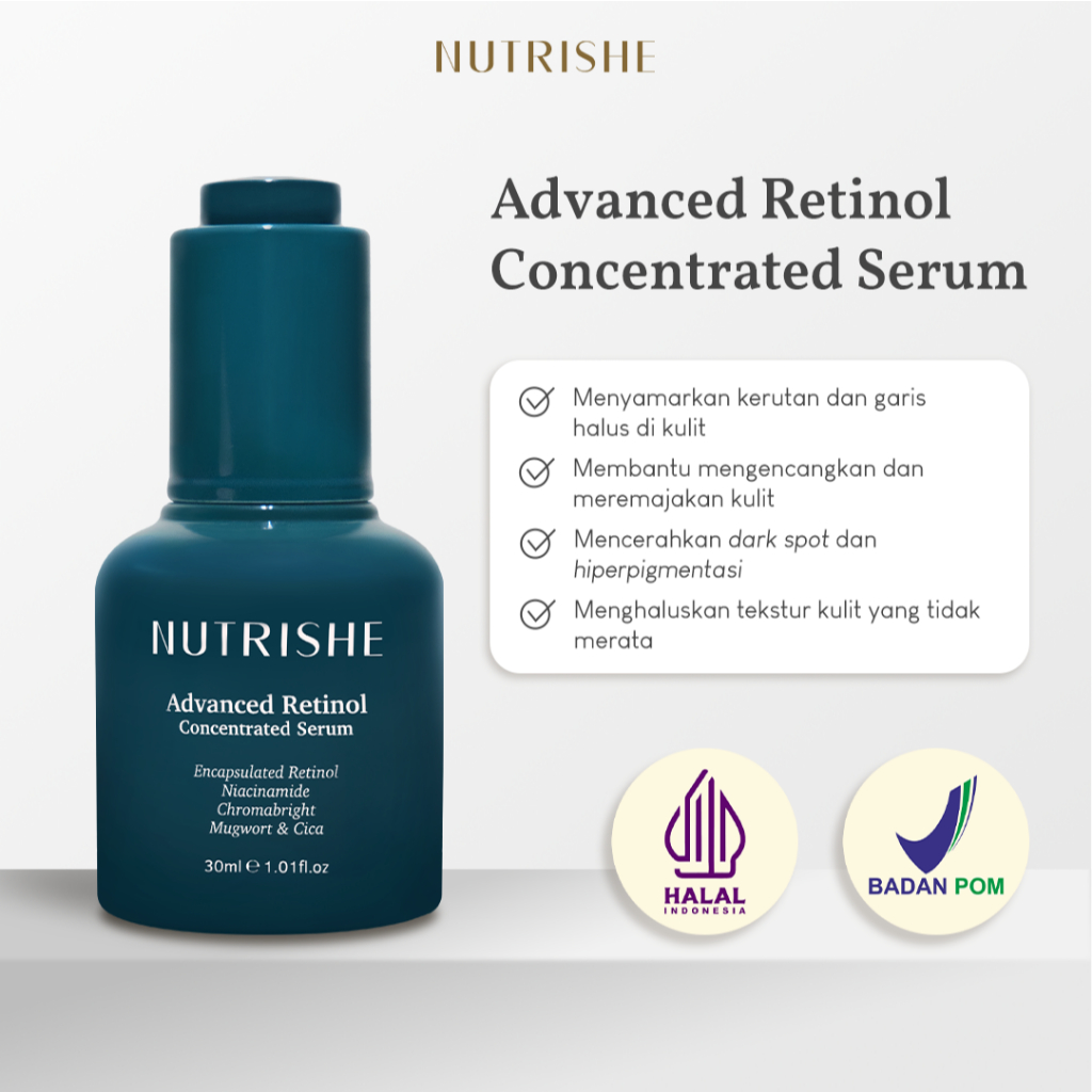 Naura Global Indonesia NUTRISHE Advanced Retinol Concentrated Serum