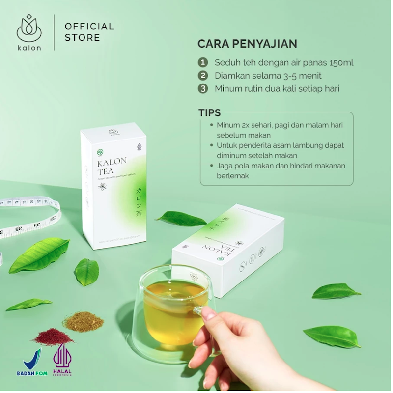 Kalon Tea Green Tea with Premium Saffron 5