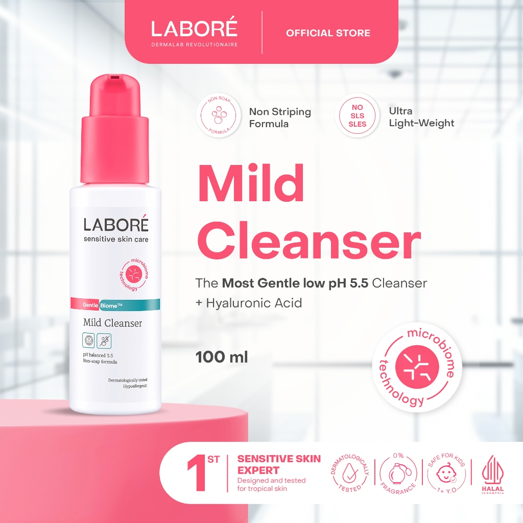 Paragon Technology and Innovation LABORÉ Sensitive Skin Care Gentle Biome Mild Cleanser