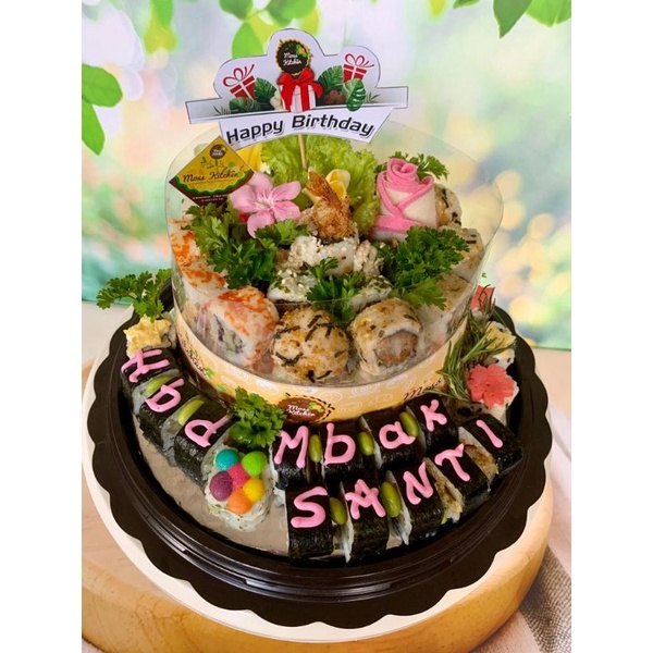  Moss Kitchen Sushi Tart 28 cm