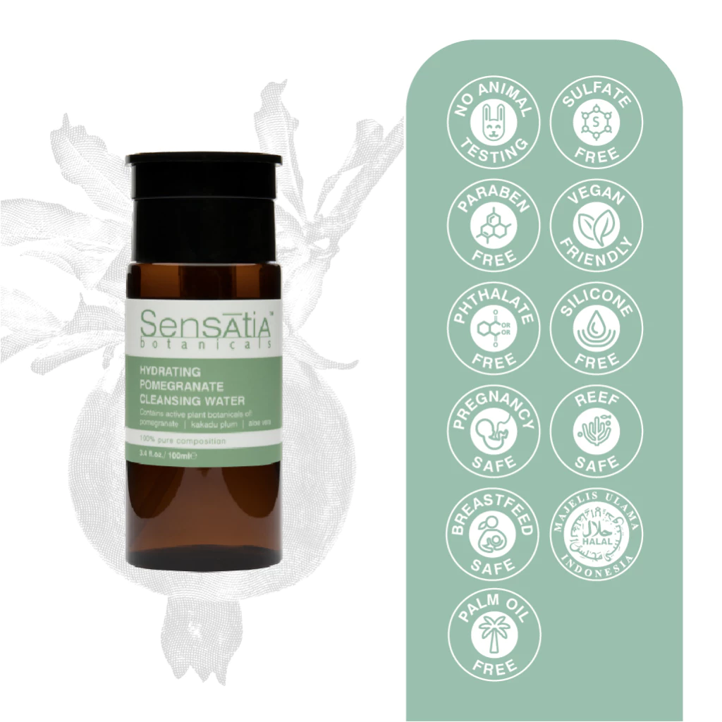 Sensatia Botanicals Sensatia Botanicals Hydrating Pomegranate Cleansing Water