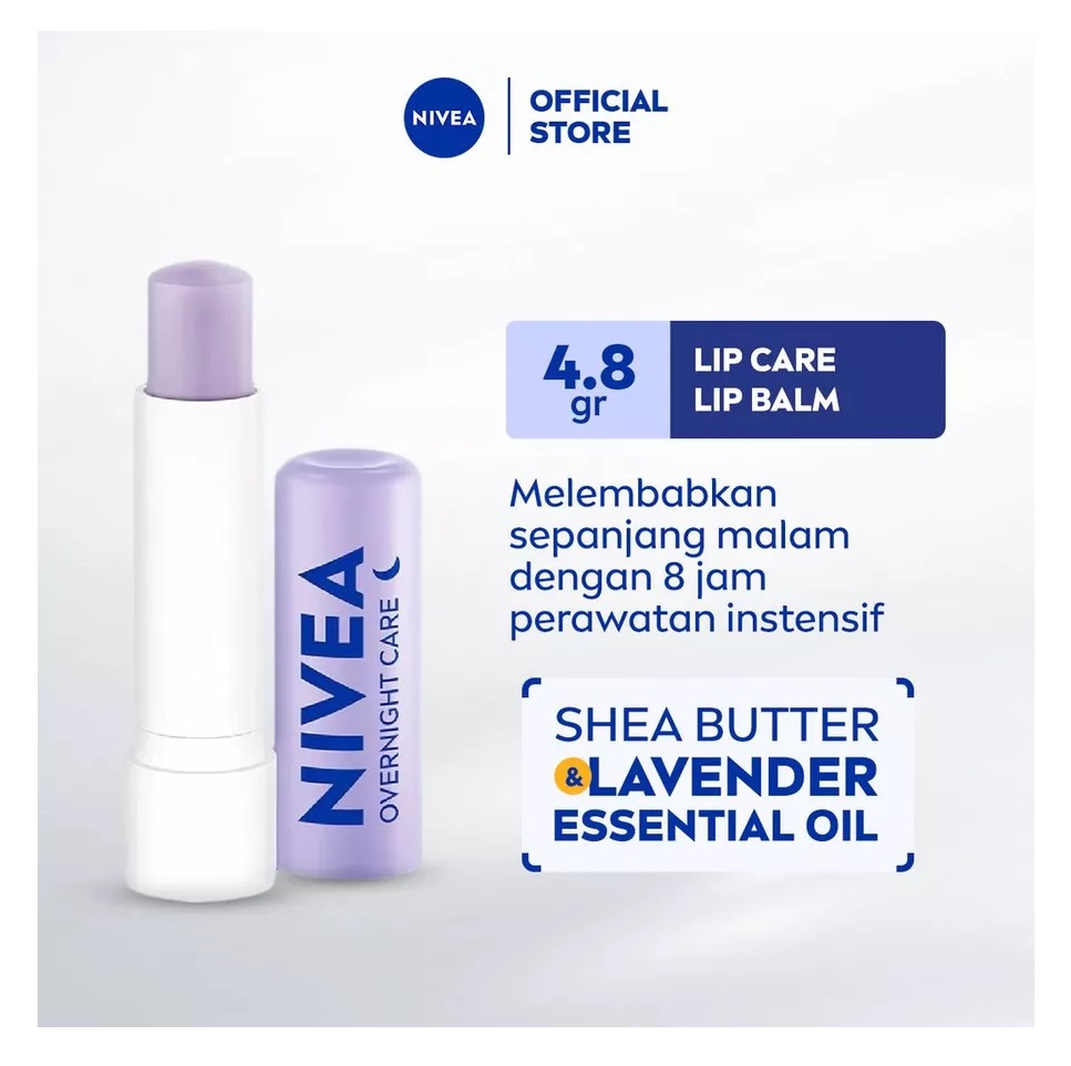 Beiersdorf NIVEA Overnight Care Lip Balm