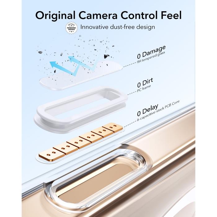 ESR Classic Hybrid Case iPhone with Stash Stand (Halolock) 3