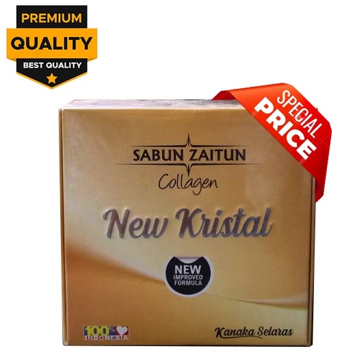 Kanaka Selaras Network New Kristal Sabun Zaitun Collagen