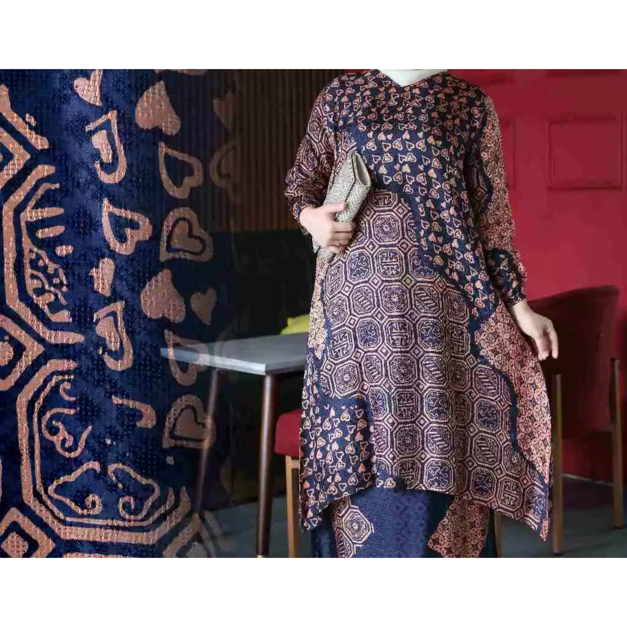  AMANILLA Larasati Set Tunic Batik