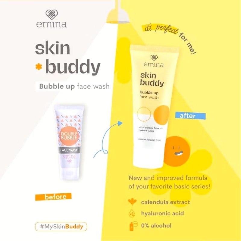 Paragon Technology and Innovation Emina Skin Buddy Bubble Up Face Wash