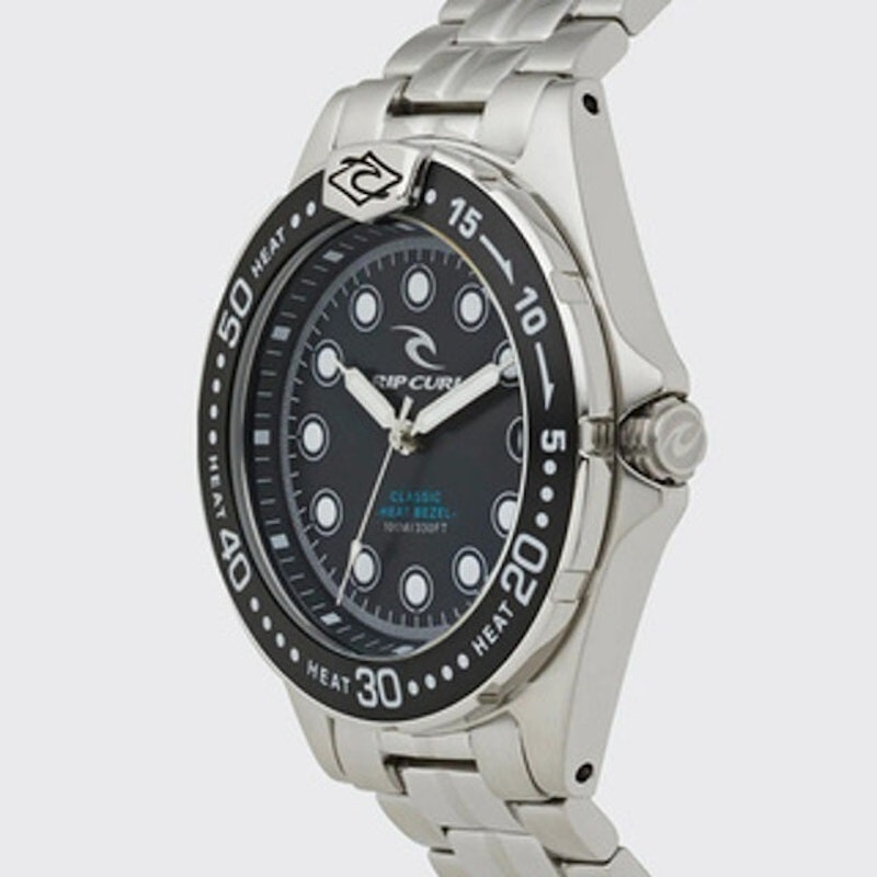 Classic Heat Bezel Stainless Steel Surf Watch 3