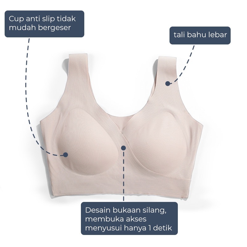 Mooimom Air Slim Maternity & Nursing Bra 5