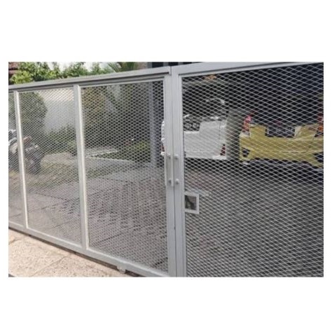 Pagar Gerbang Bahan Plat Expanded