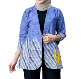 10 Rekomendasi Blazer Batik untuk Wanita Terbaik (Terbaru Tahun 2026) 5