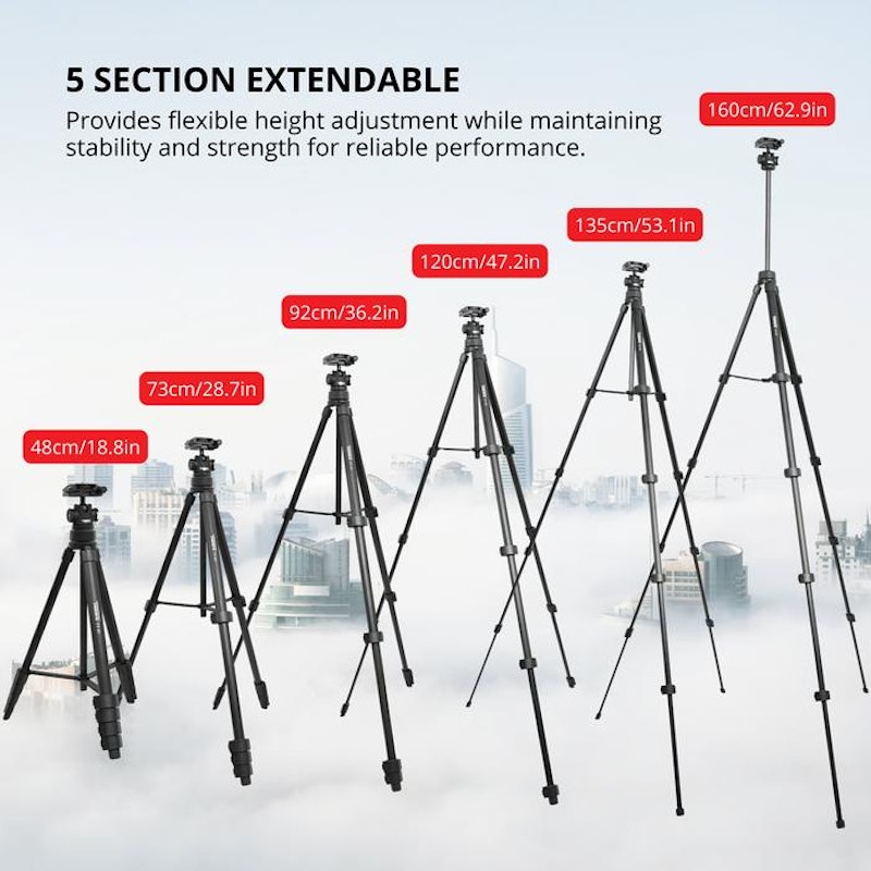 Takara Tripod Traveller with Ball Head 3