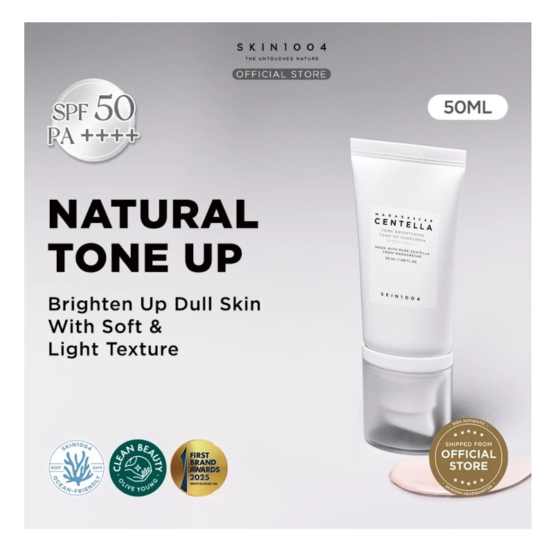 Madagascar Centella Tone Brightening Tone-Up Sunscreen SPF 50 PA++++ 2