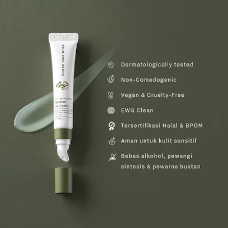 From This Island Bali Green Coffee Espresso Eye Cream