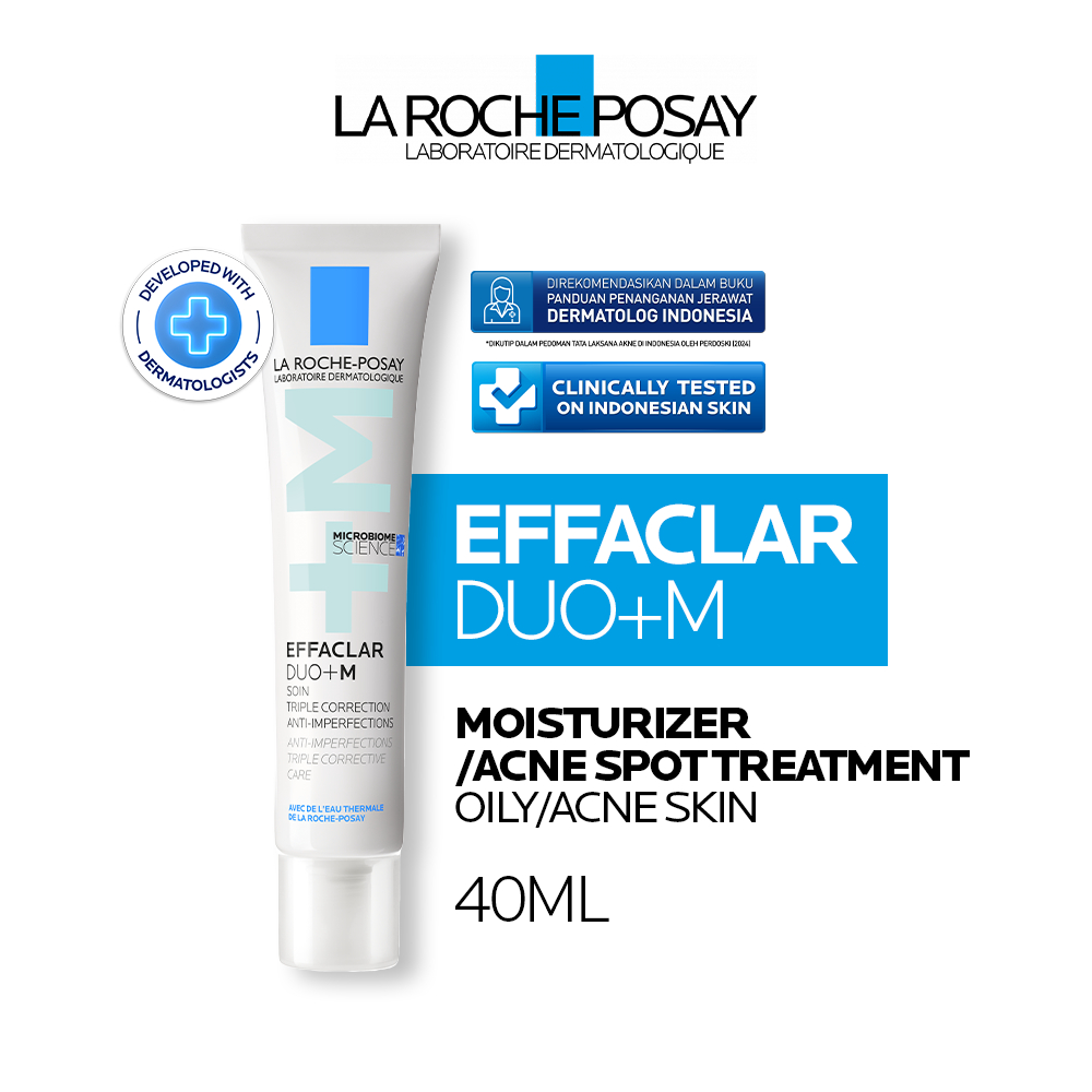 L'Oréal Indonesia La Roche-Posay Effaclar Duo+M Moisturizer / Acne Spot Treatment
