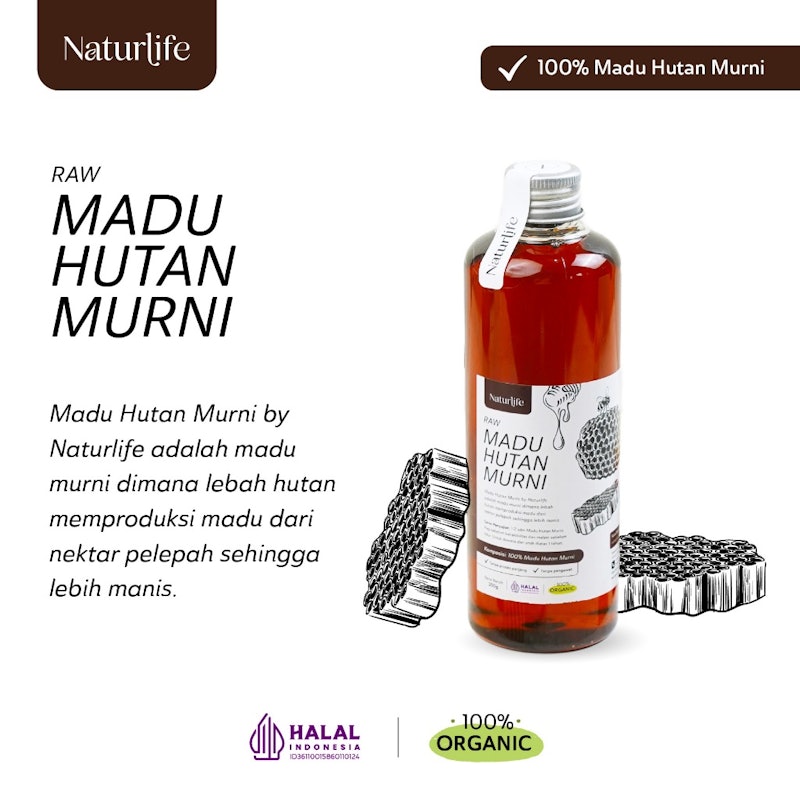Naturlife Madu Hutan Murni 3