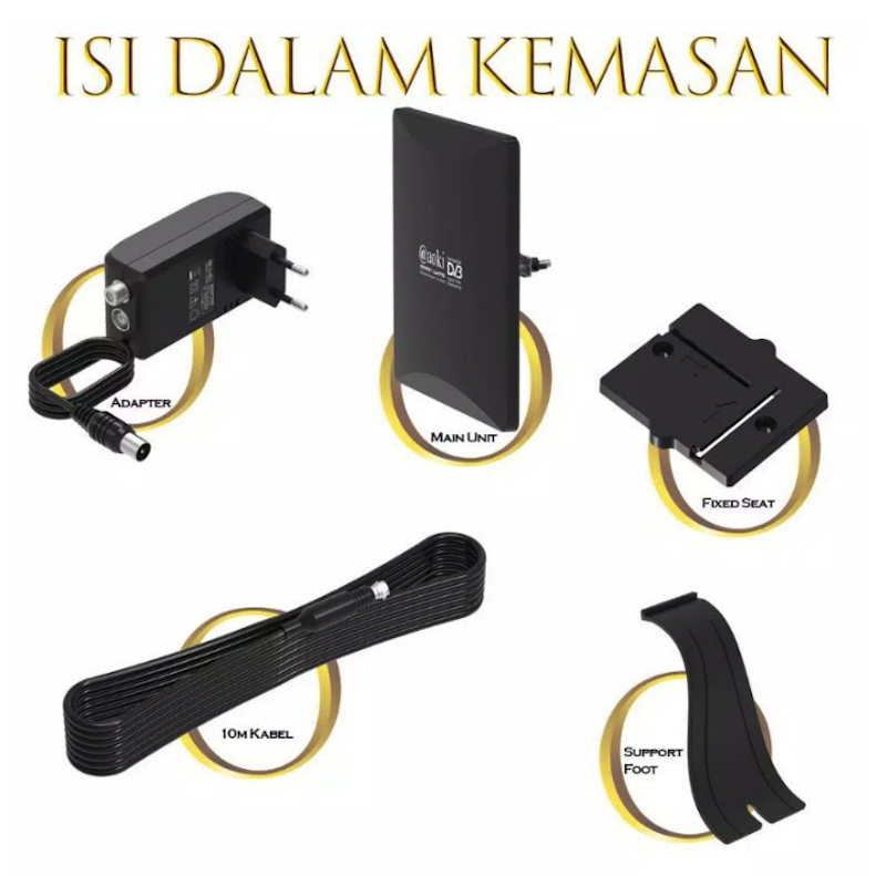 AOKI Indoor and Outdoor TV Antenna 3