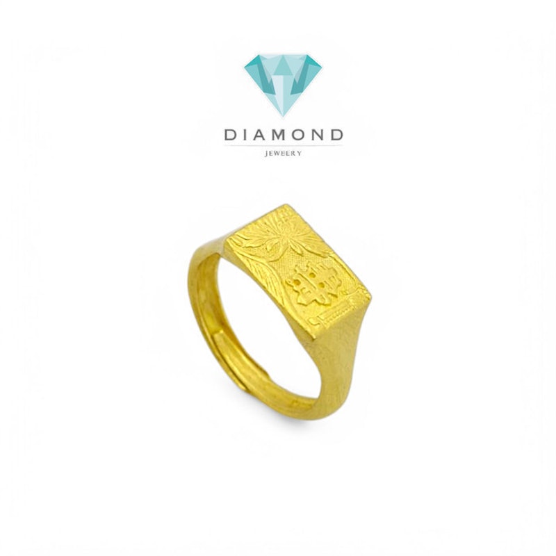Diamond Jewelry Cincin Mas Laki 24K 3