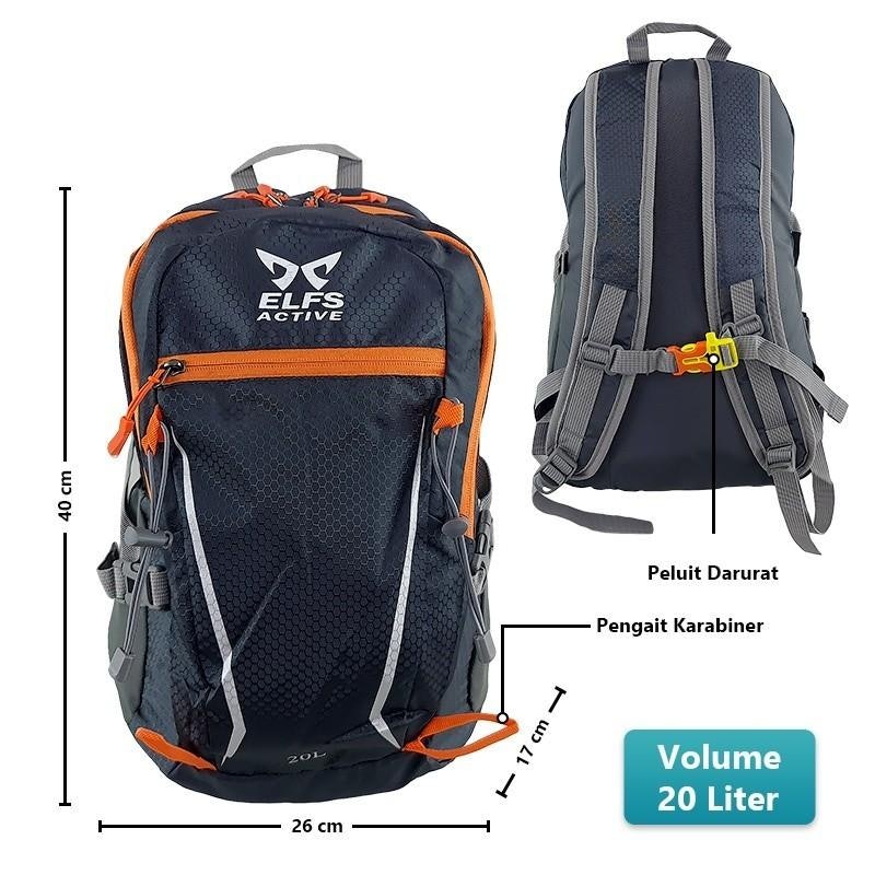 Elfs Active Daypack Ransel 20L 4
