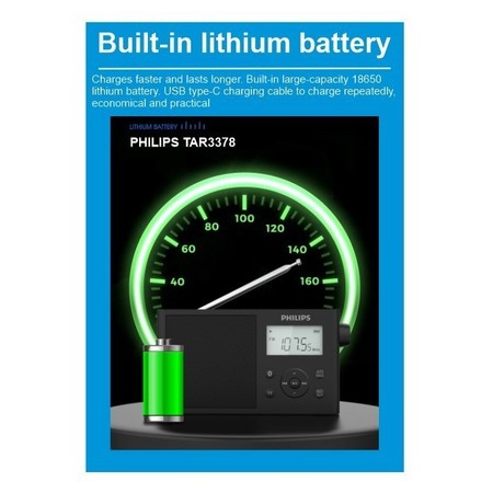 Philips Electronics Nederland Philips Portable Radio TAR3378