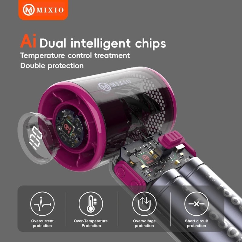 MIXIO Mini Portable Fan 2