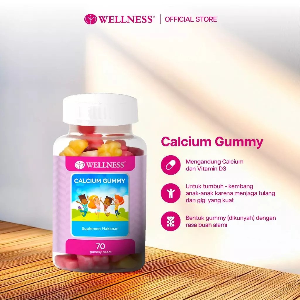 Natural Nutrindo Wellness Calcium Gummy