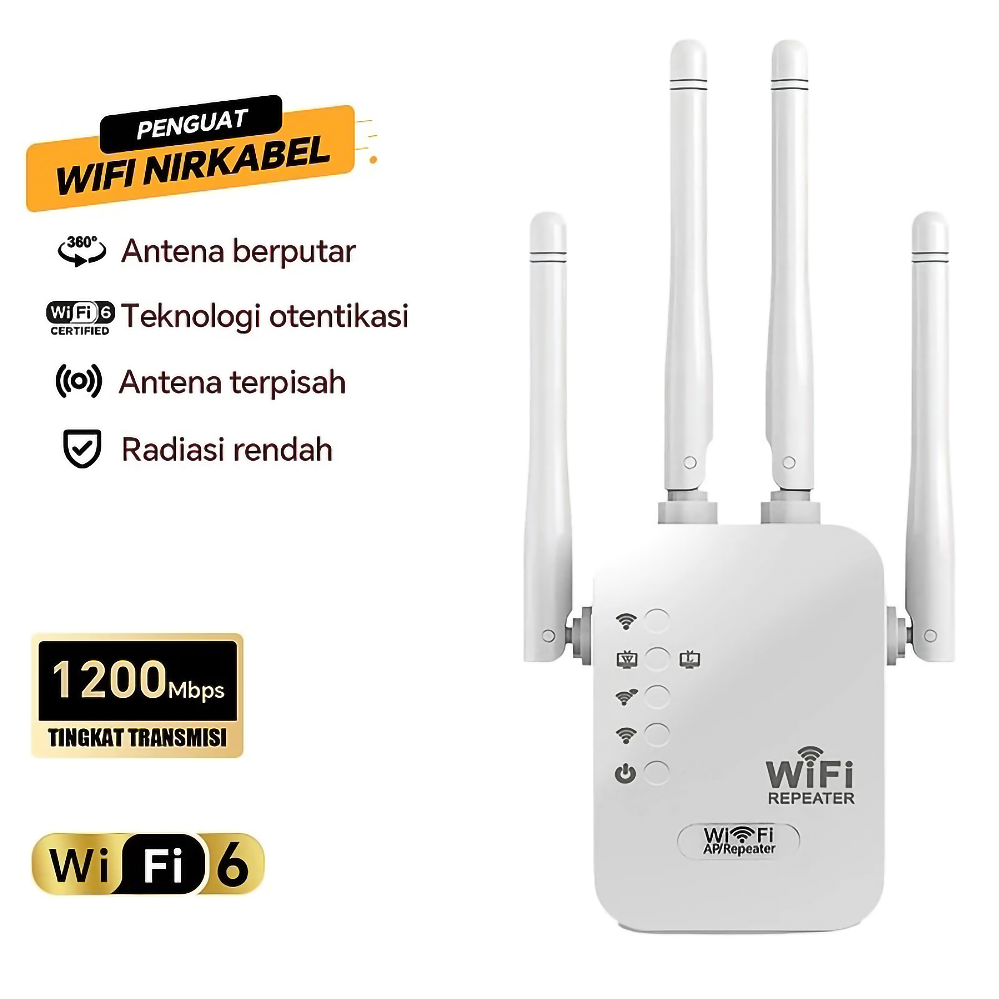 Manu WiFi Signal Amplifier Network Extender