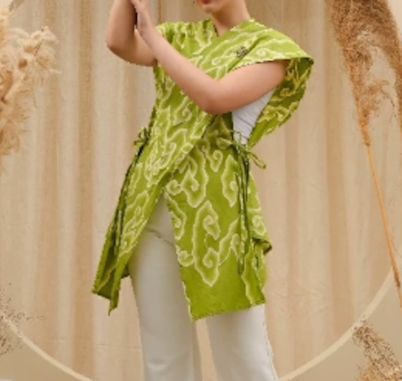 Evanthe Kalyra Vest Outer Batik 4