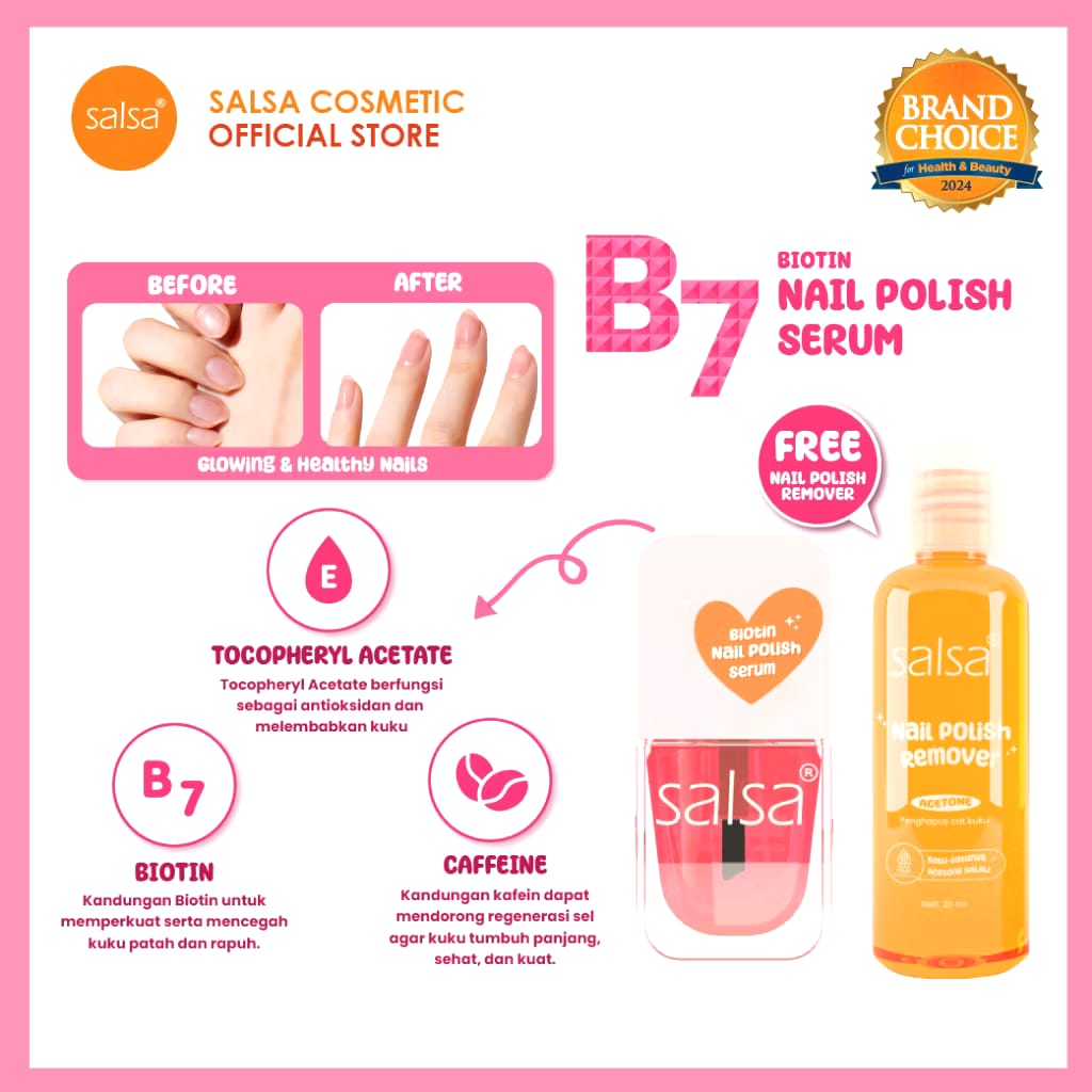 Alfa Viktori Familia Salsa Biotin Nail Polish Serum