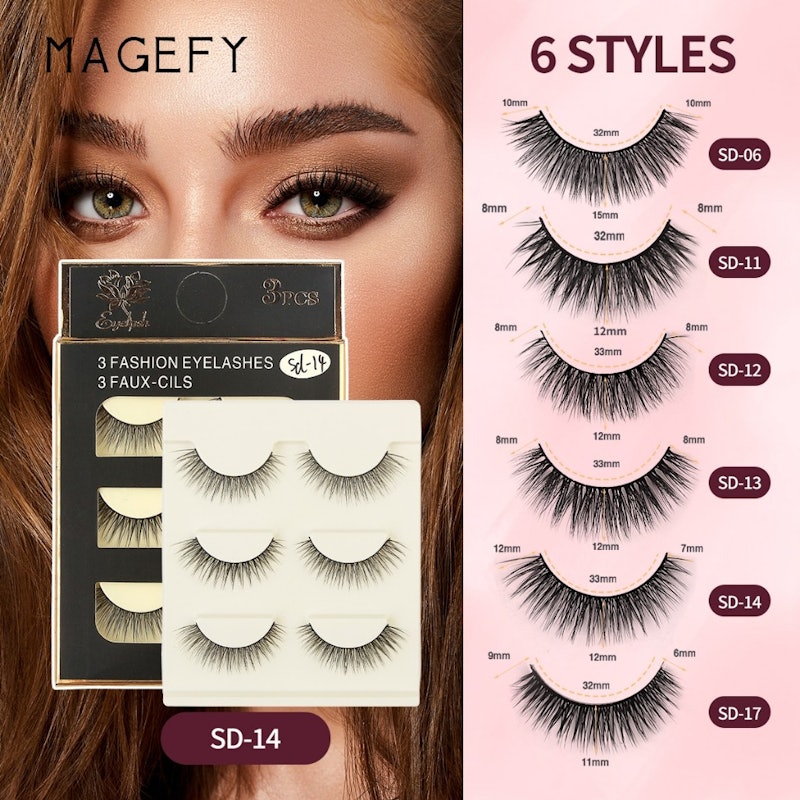MAGEFY Bulu Mata Palsu Natural 2
