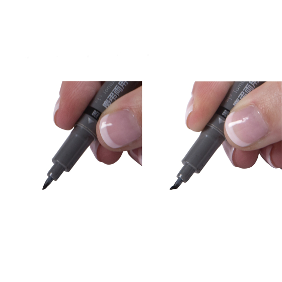 Tombow Fudenosuke Brush Pen, Twin Tip
