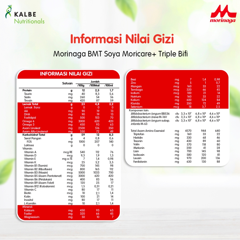 Kalbe Morinaga Indonesia Morinaga BMT Soya